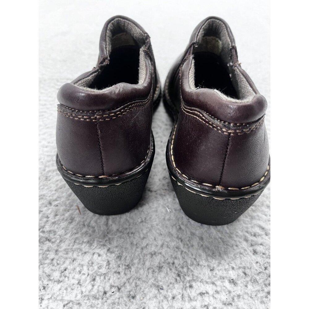 Women's Eastland Amore Brown Slip On Mule Shoes Size 10 M - Picture 4 of 10